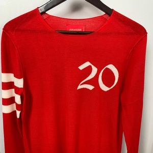 Vibrant/beautiful Zadig and Voltaire cashmere Top